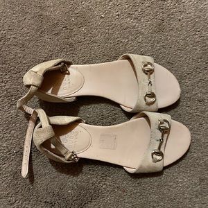 Gucci Horsebit Suede Sandals Kids size 32